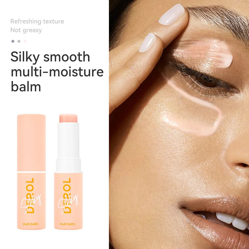 7g Collagen Multi Balm Stick Wrinkle Bounce Anti-Wrinkle Moisturizing Multi Balm Brighten Dull Skin Tone Cream Korean Cosmetics AURA | Moda e Beleza feminina 