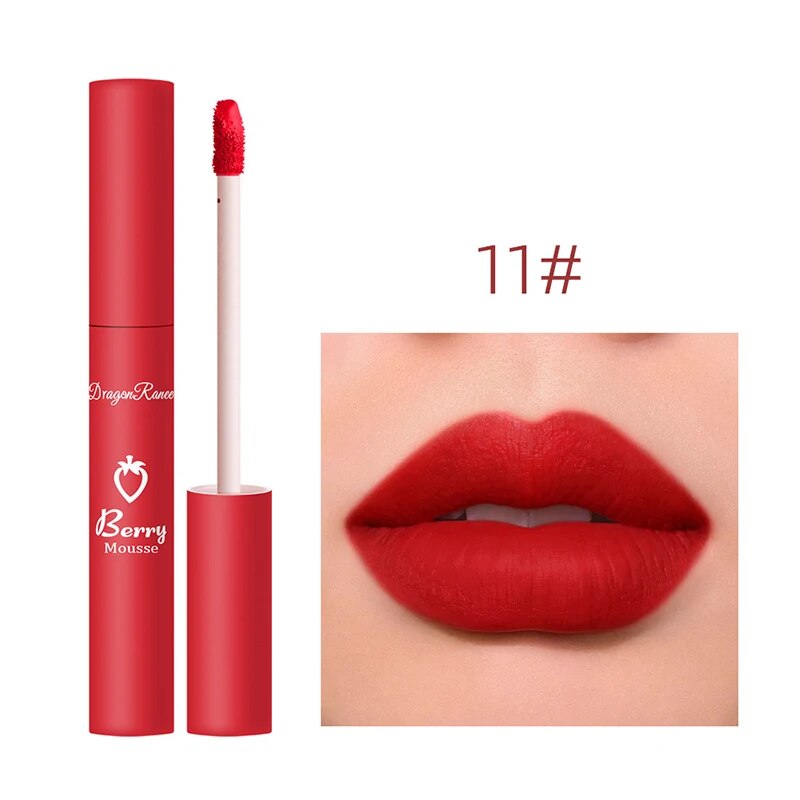 3Pcs/set Matte Velvet Lip Gloss Waterproof Long-lasting Liquid Lipstick Cosmetic Beauty Cream Lipstick Makeup maquillages YZL9 AURA | Moda e Beleza feminina 