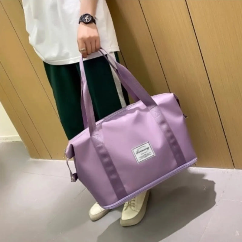 Bolsa de viagem à prova d'água com grande capacidade enviar cor aleatória AURA | Moda e Beleza feminina 