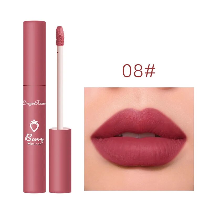 3Pcs/set Matte Velvet Lip Gloss Waterproof Long-lasting Liquid Lipstick Cosmetic Beauty Cream Lipstick Makeup maquillages YZL9 AURA | Moda e Beleza feminina 