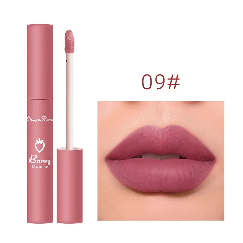 3Pcs/set Matte Velvet Lip Gloss Waterproof Long-lasting Liquid Lipstick Cosmetic Beauty Cream Lipstick Makeup maquillages YZL9 AURA | Moda e Beleza feminina 