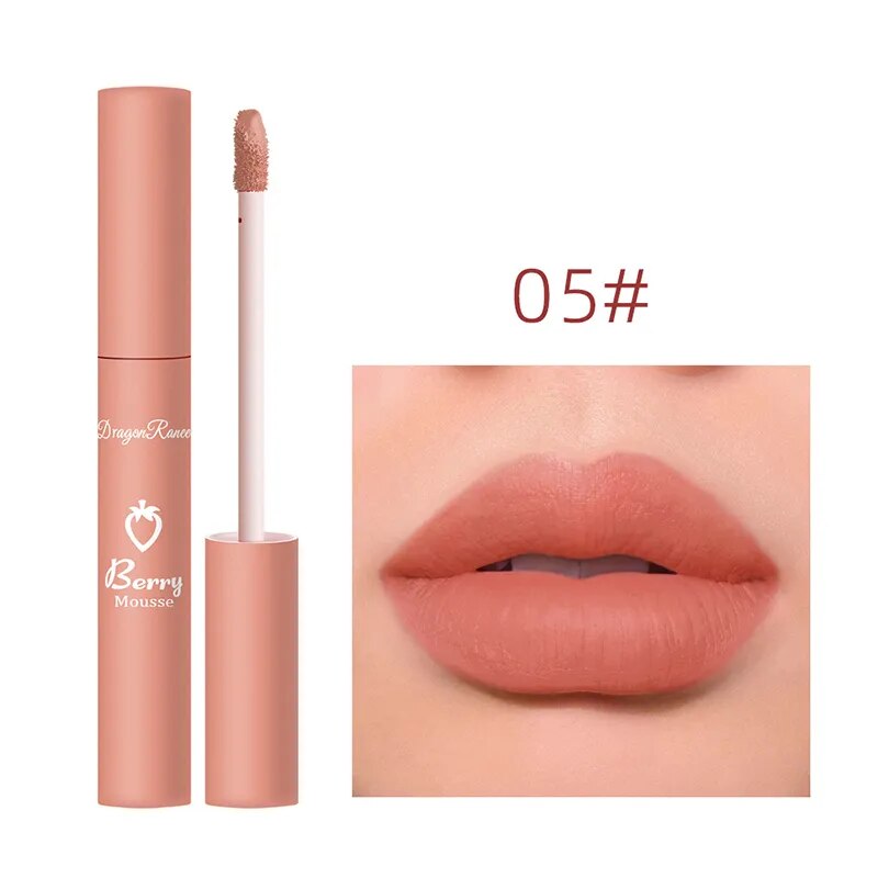 3Pcs/set Matte Velvet Lip Gloss Waterproof Long-lasting Liquid Lipstick Cosmetic Beauty Cream Lipstick Makeup maquillages YZL9 AURA | Moda e Beleza feminina 