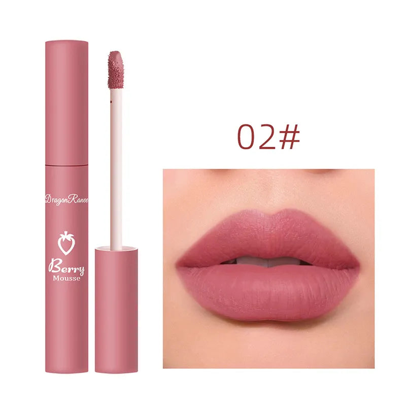 3Pcs/set Matte Velvet Lip Gloss Waterproof Long-lasting Liquid Lipstick Cosmetic Beauty Cream Lipstick Makeup maquillages YZL9 AURA | Moda e Beleza feminina 