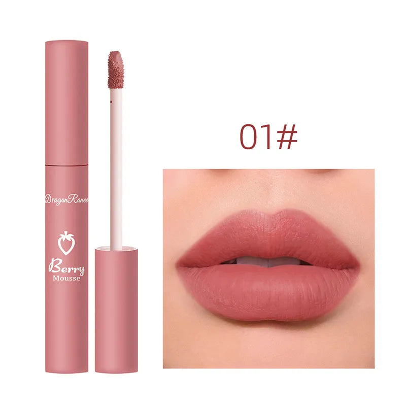 3Pcs/set Matte Velvet Lip Gloss Waterproof Long-lasting Liquid Lipstick Cosmetic Beauty Cream Lipstick Makeup maquillages YZL9 AURA | Moda e Beleza feminina 